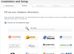 Installation Database Settings